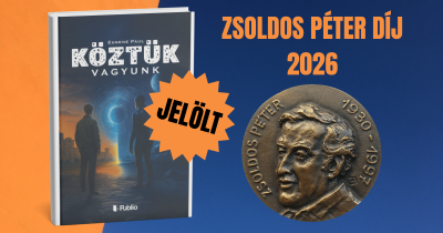 Szerzőnket Zsoldos-díjra jelölték